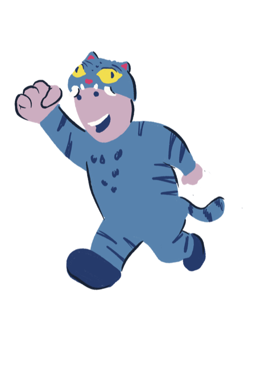 Tiger cosplayer