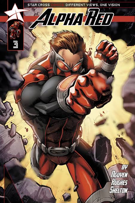 Alpha Red comic cover